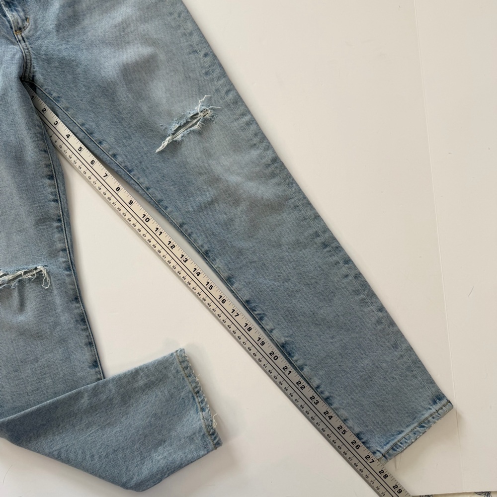 Agolde Evereve Jeans Womens 30 Sophie Skinny Shrine Distressed Wash New - Picture 9 of 11